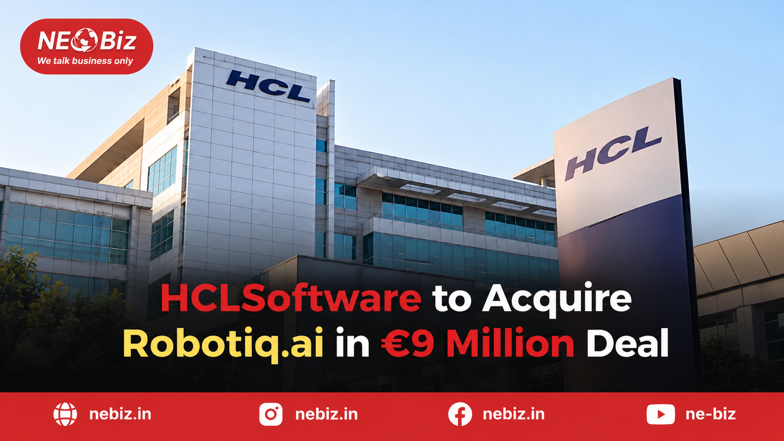 HCLSoftware to Acquire  Robotiq.ai in €9 Million Deal